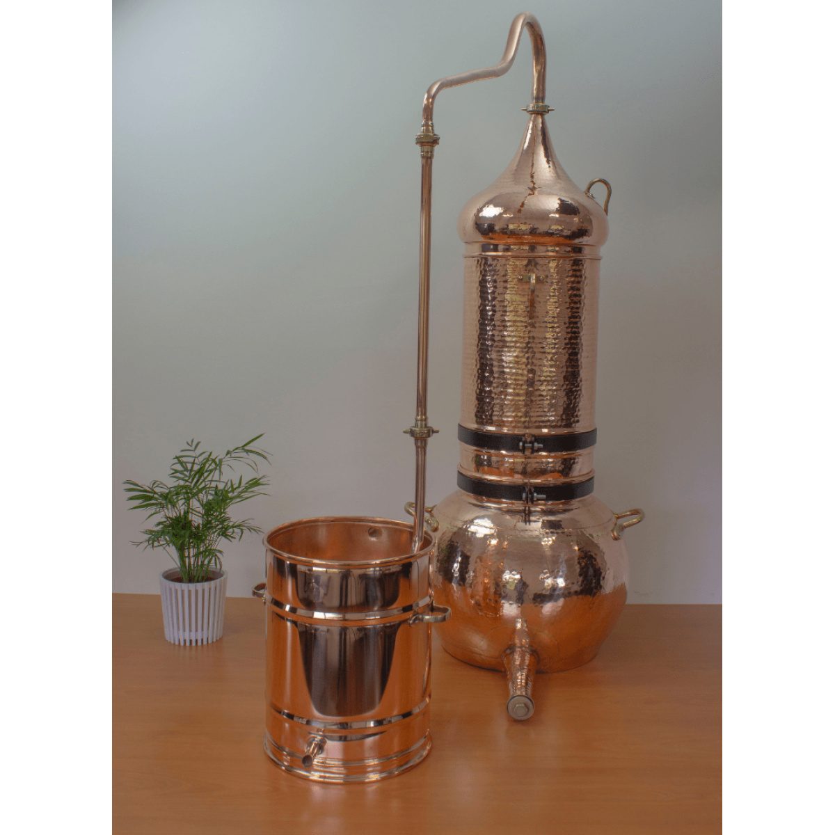 Alambiques em Cobre - Coluna Rotativa 50L - Image 2