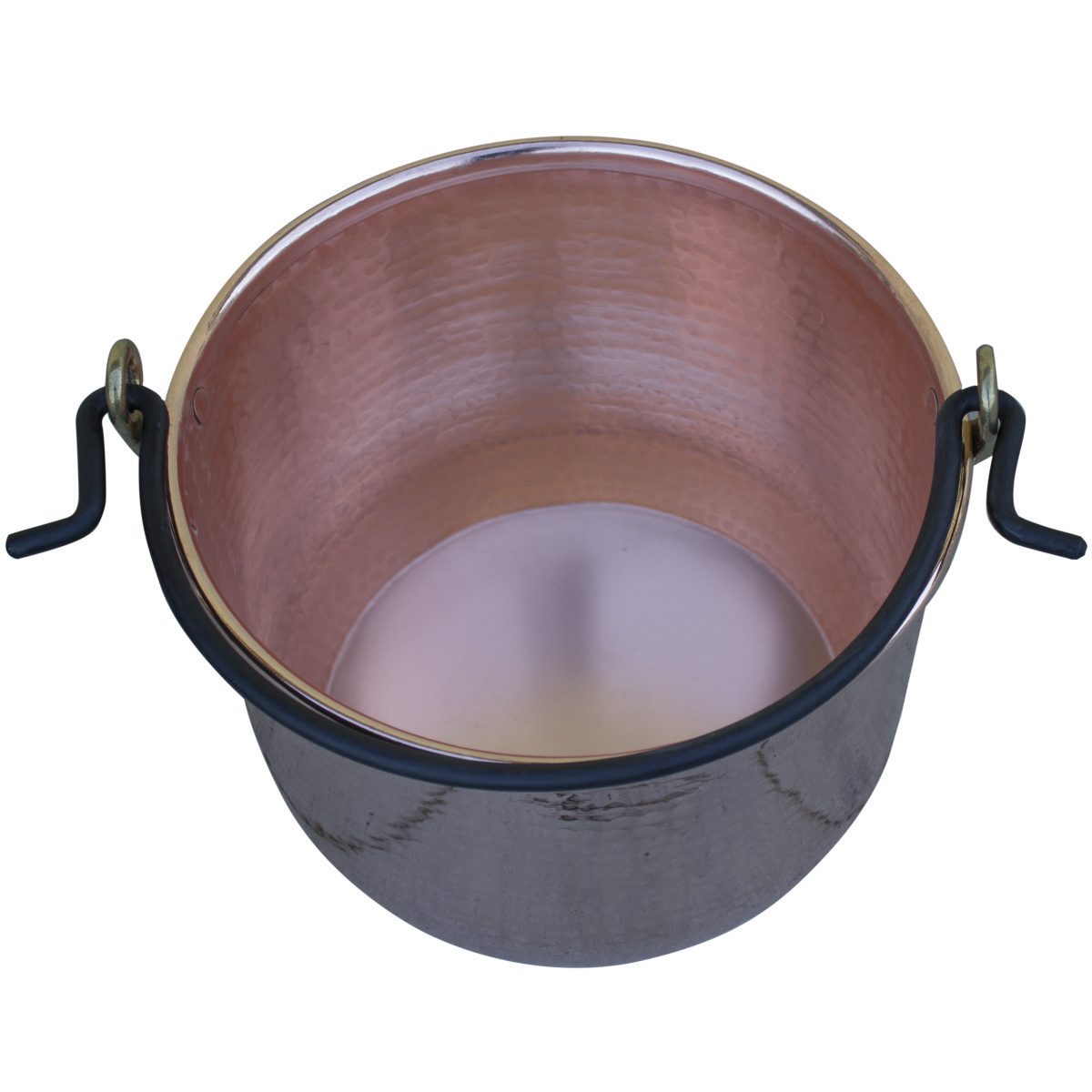 Panela em Cobre c/ Arco em Ferro 22L - Image 2