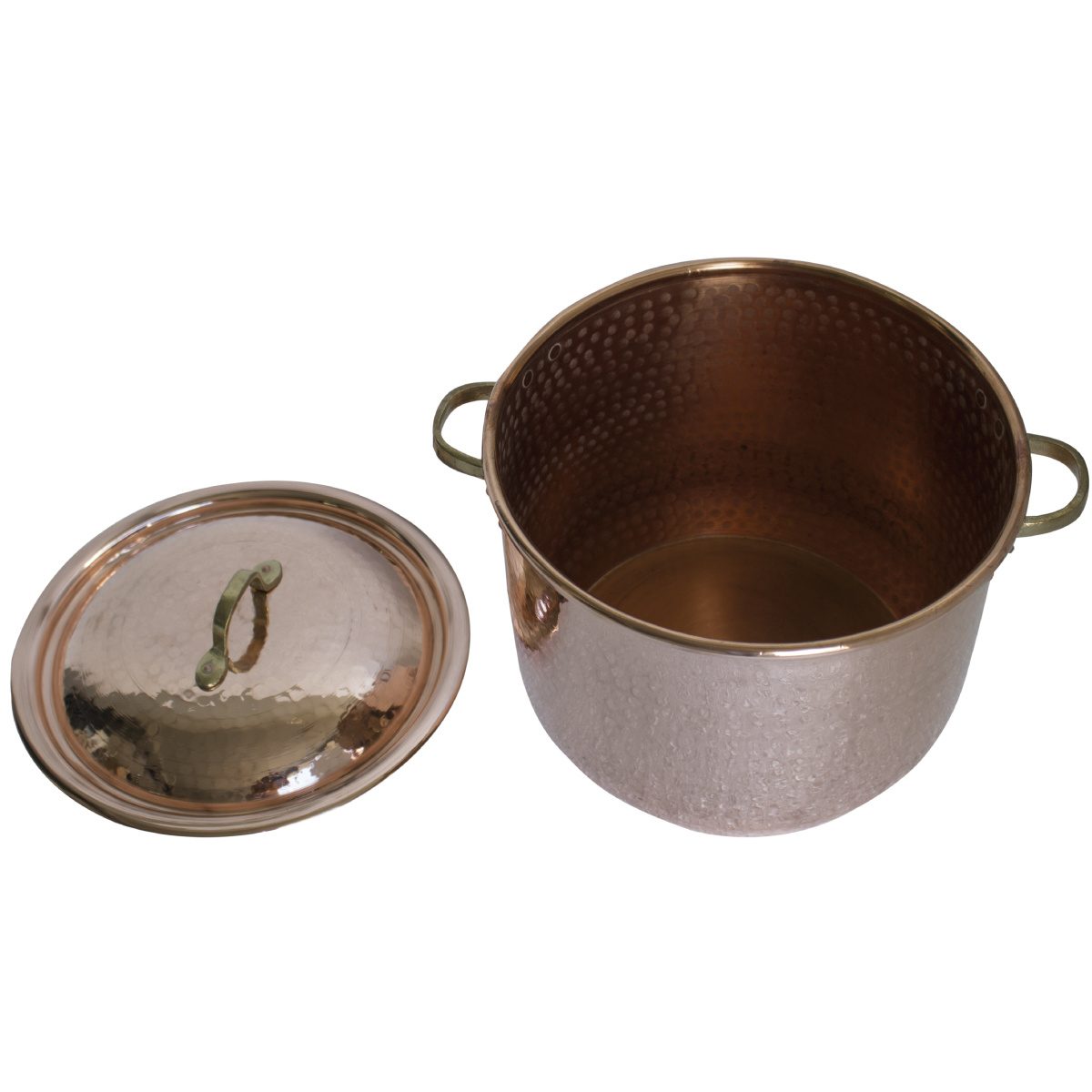 Panela em Cobre Martelada à Máquina 8L - Image 2