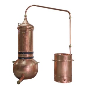 Alambiques em Cobre - Coluna Rotativa 250L