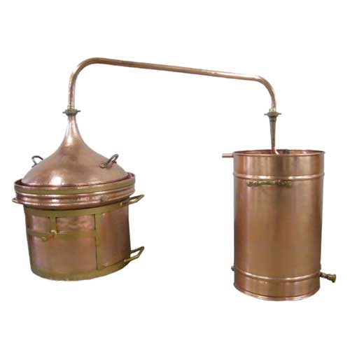 Alambiques c/ Sistema de Vedação a Água 50L