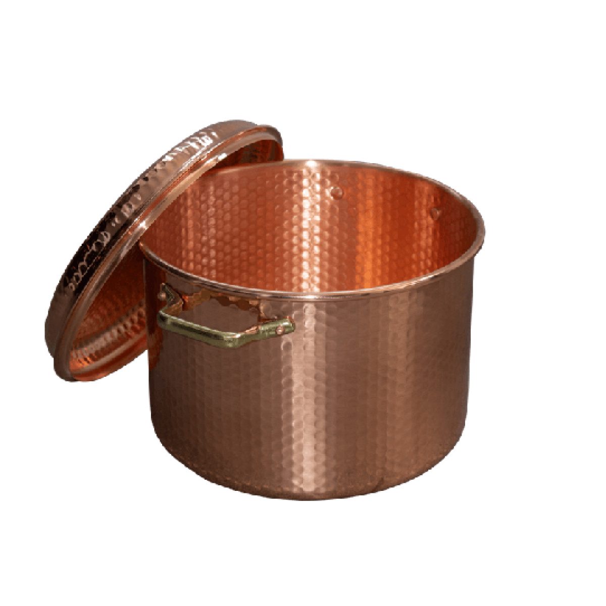 Panela em Cobre Martelada - Modelo  Octopus  Ø 24 cm - Image 2