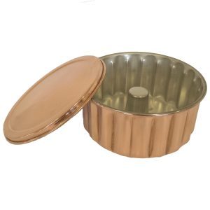 Forma em Cobre, para Pudim